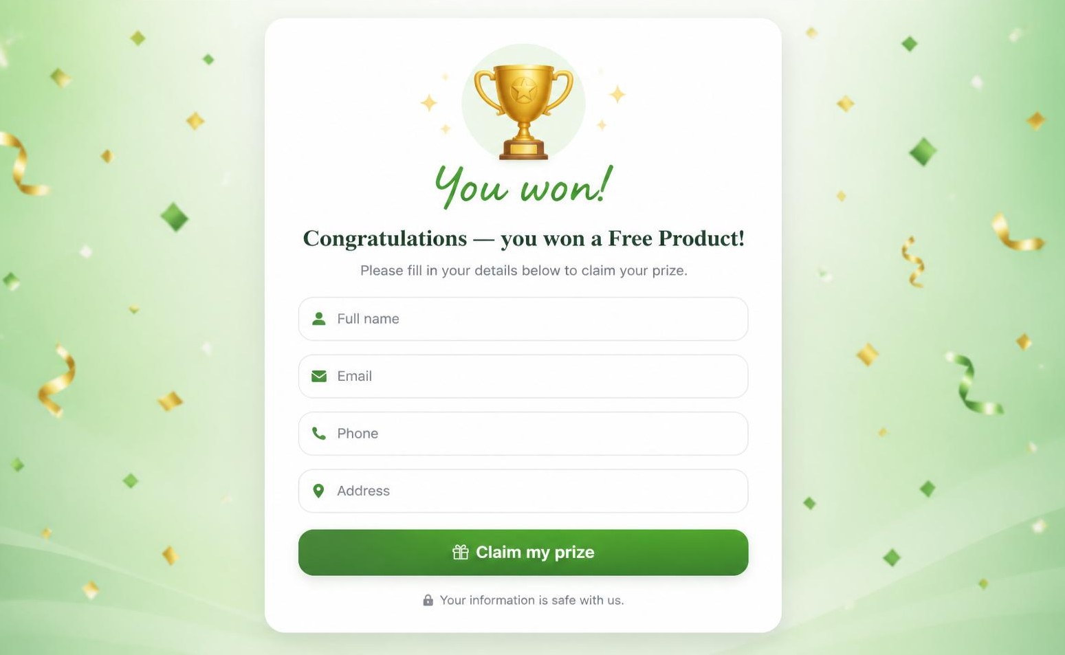Winner form